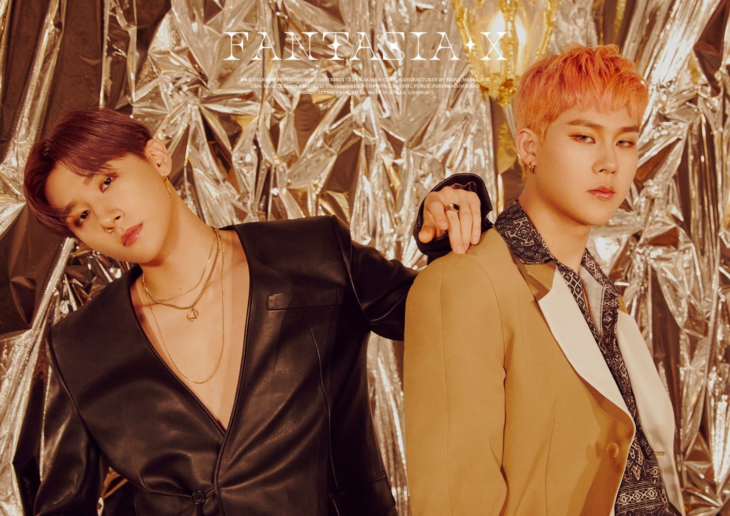 MONSTA X Are Spellbinding in Group and Individual Concept Photos for "Fantasia X"