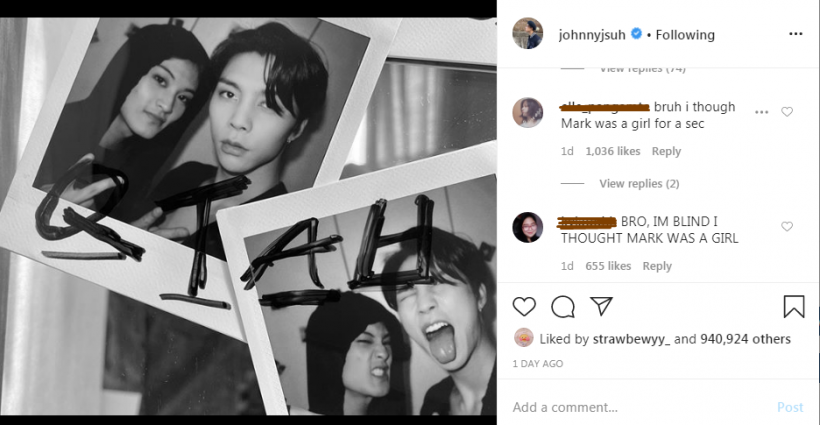NCT 127 Johnny's Instagram Update Made Fans Thought He Was With a Girl