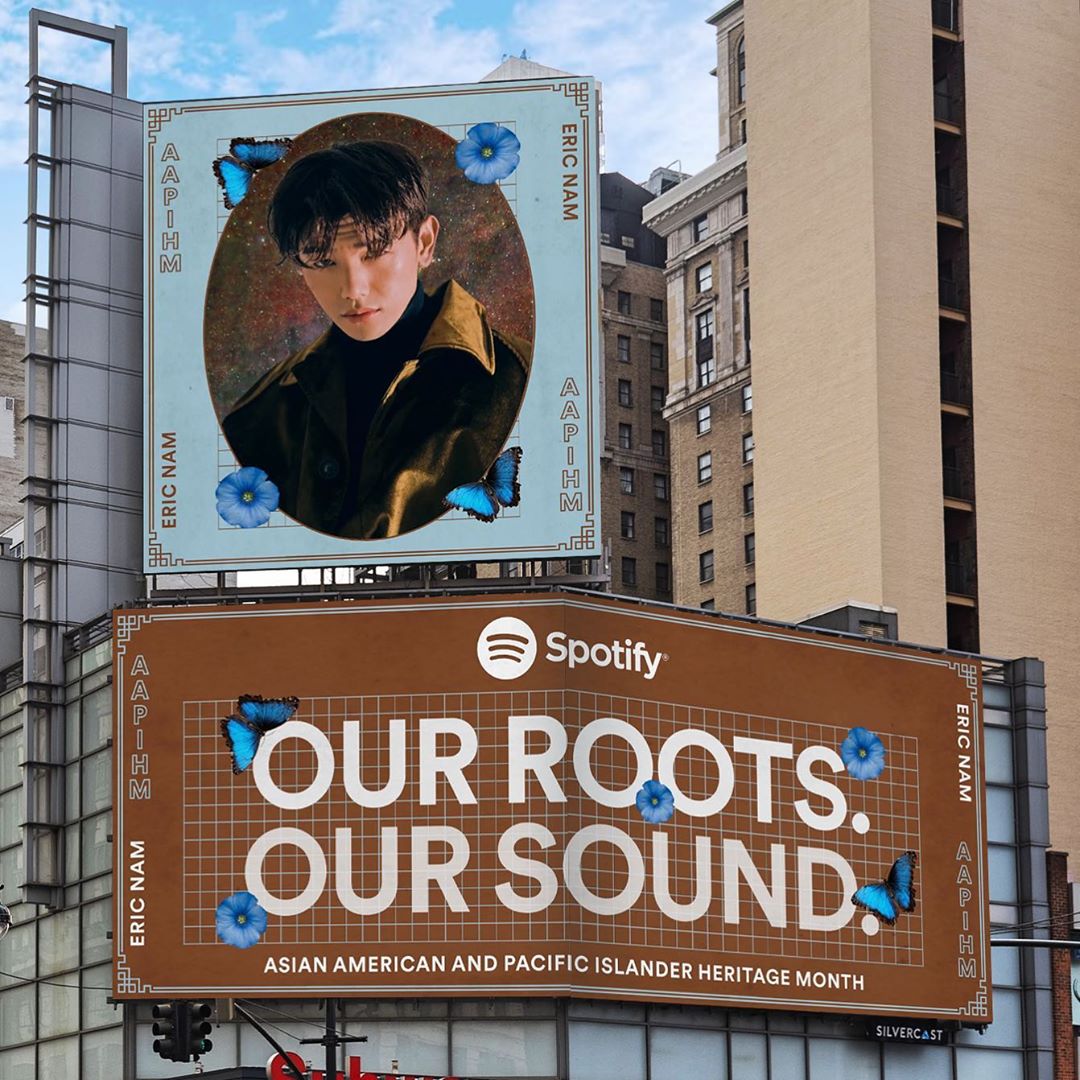 Eric Nam Chosen as Representative of Spotify's Latest Campaign "Our Roots. Our Sound"