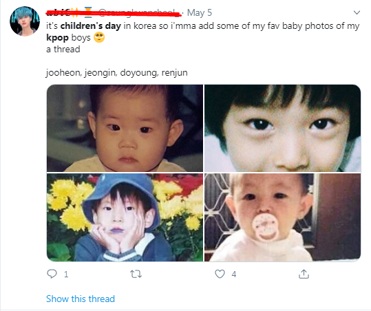 Netizens Share Baby Photos of KPOP Idols on Children's Day