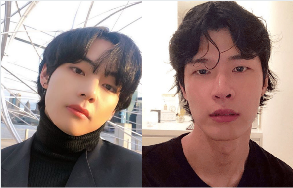 Kim Taehyung's Doppelganger Who Has a Family Scares Fans