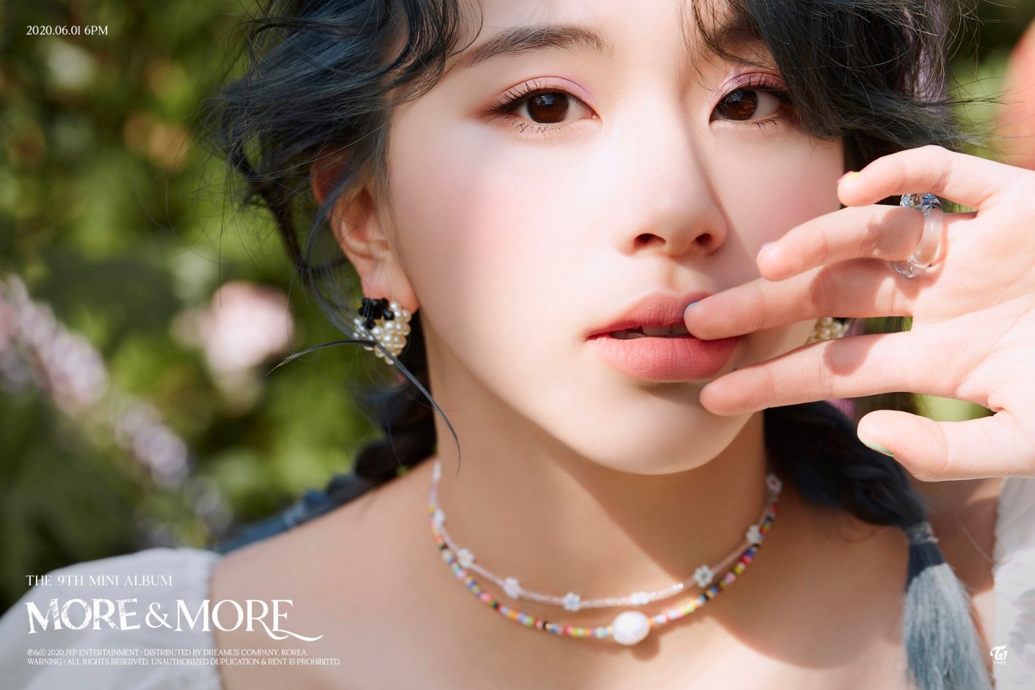 TWICE Chaeyoung is a Spring Goddess in Her Teaser for "MORE & MORE"