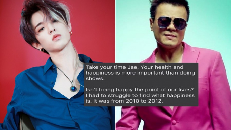 J.Y. Park Gains Respect From Fans After His Heartwarming Message to DAY6 Jae