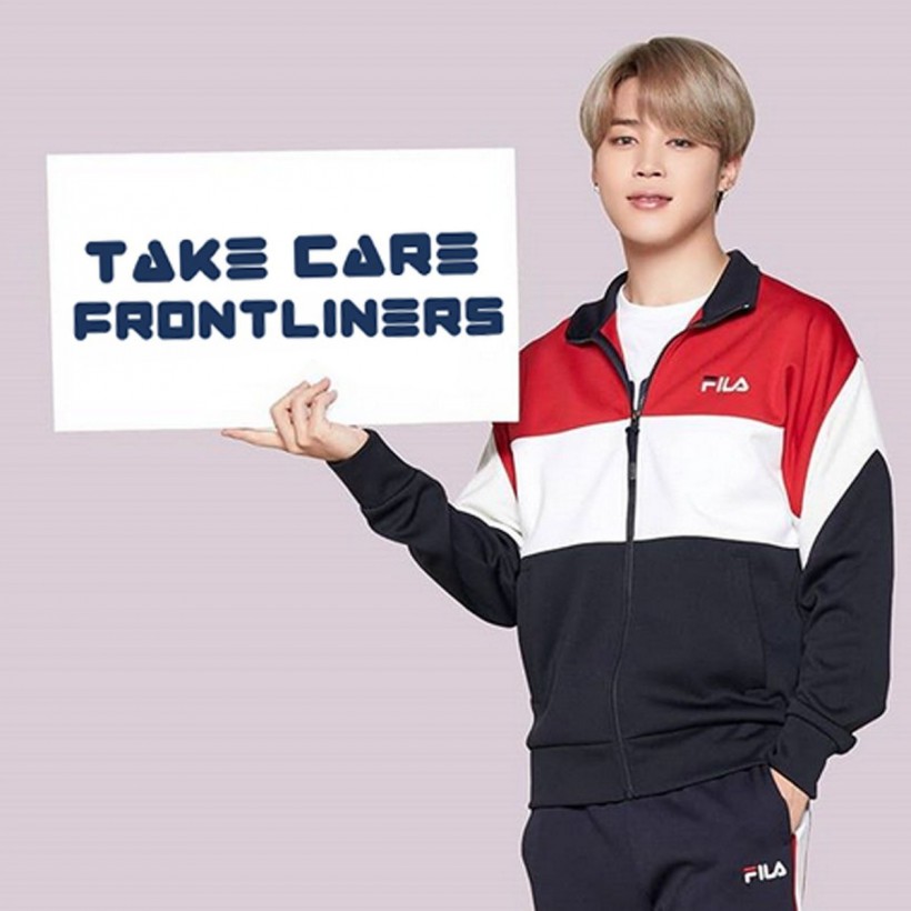 BTS Sends Warm Messages Through FILA PH;” Take Care Philippines”