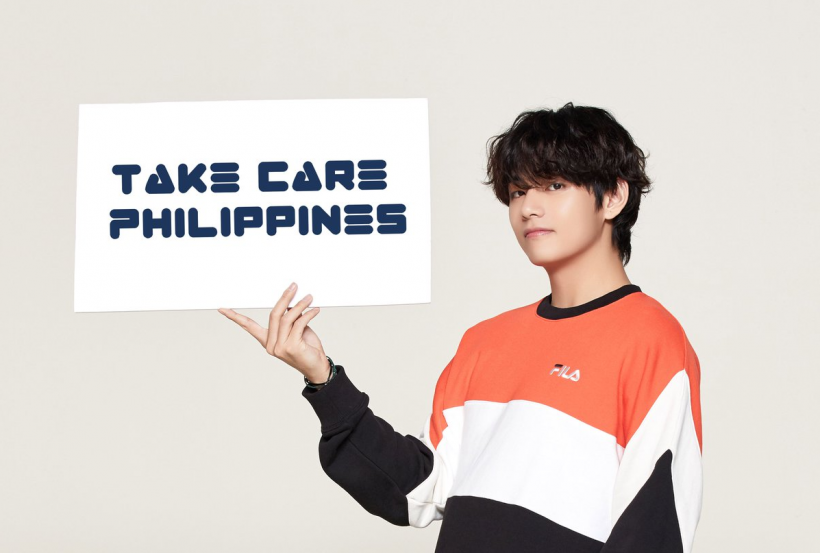 BTS Sends Warm Messages Through FILA PH;” Take Care Philippines”