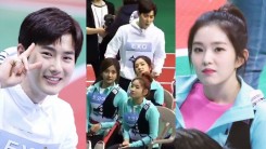 EXO Suho's Attempt to Cheer for Red Velvet + Moments to Prove He's The 'ReVeluv President'