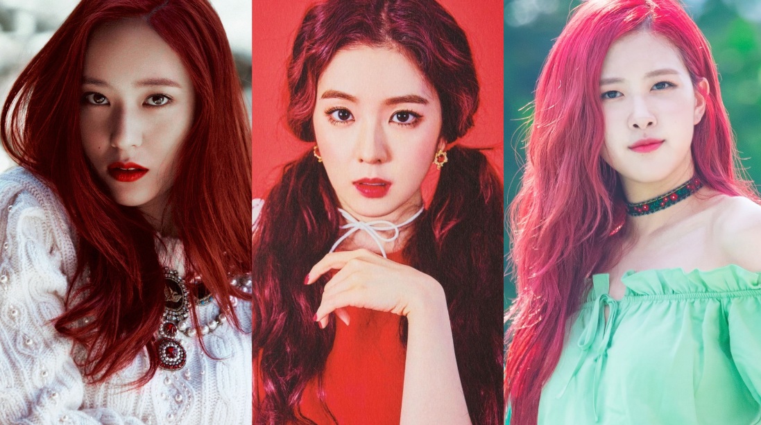 Who's The Female Idol With The Most Legendary Red Hair? Knetz React |  KpopStarz