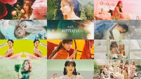 Cosmic Girls, 'BUTTERFLY' Overwhelming Visuals in the MV