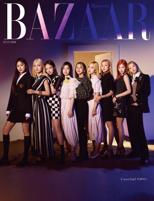 Check Out Each TWICE Member Harper's Bazaar Magazine Cover | KpopStarz