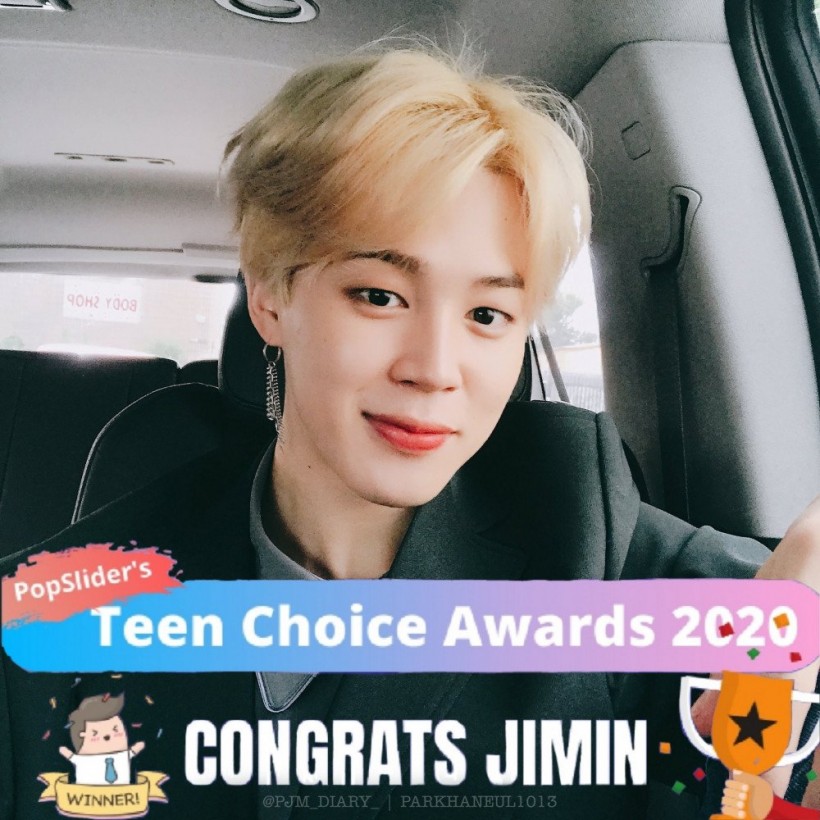 BTS Jimin teen choice award