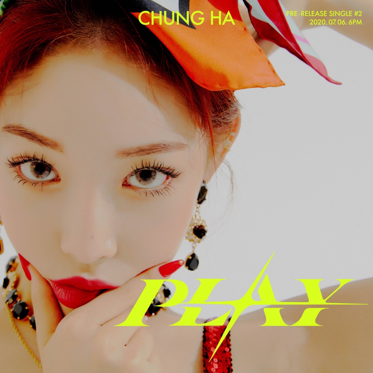 July comeback 'Chungha', single 'play' teaser released, Goddess of passion
