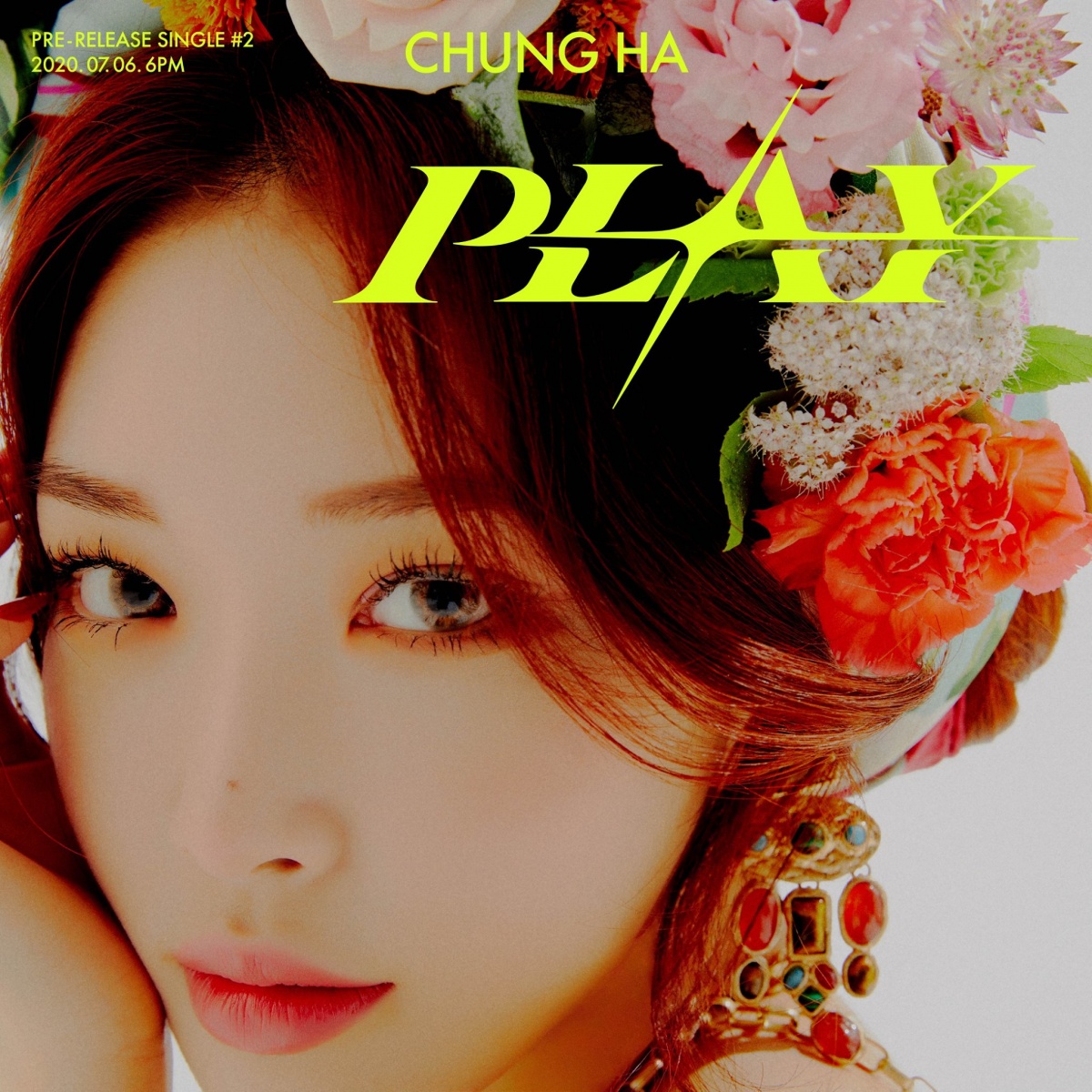 July comeback 'Chungha', single 'play' teaser released, Goddess of passion