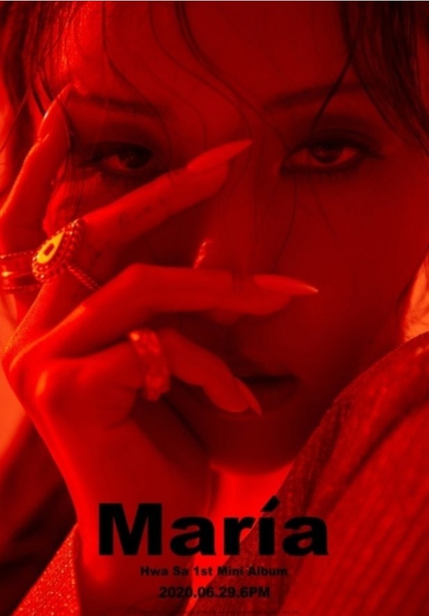 MAMAMOO Hwasa's 'MARIA' Unveils Teaser MV 