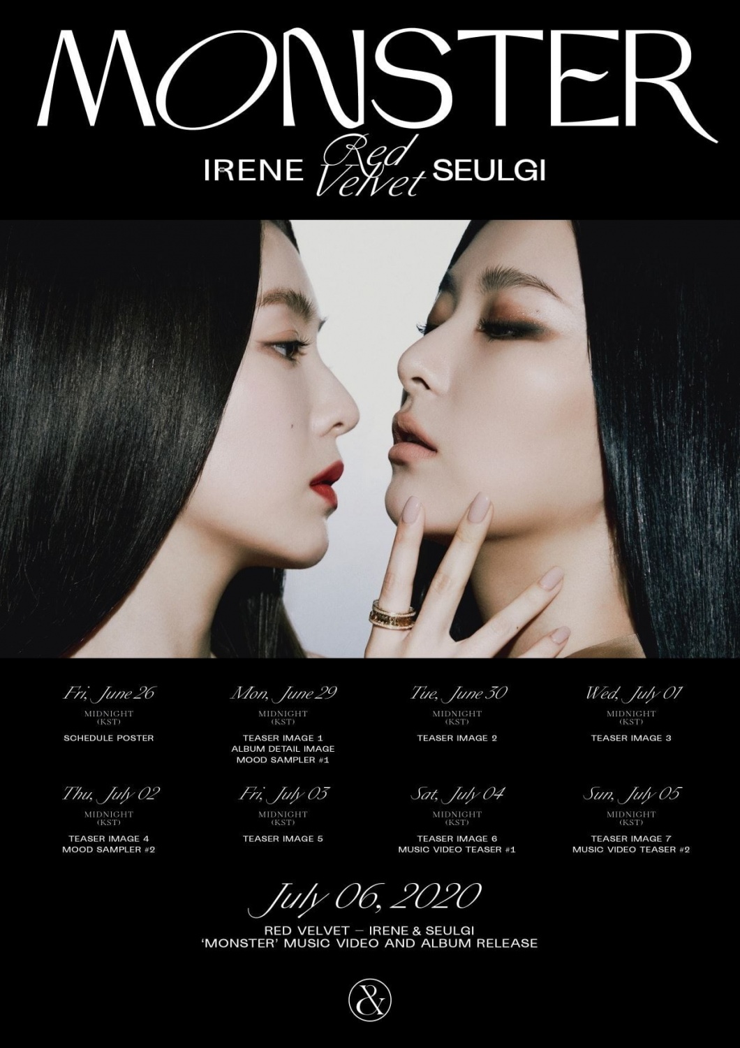 Irene & SEULGI 'Monster', alluring visual