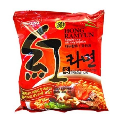 Ohsung's Hot & Spicy Hong Ramyun Noodle Soup