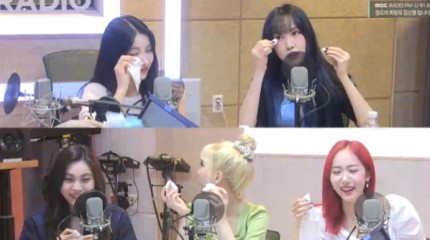 gfriend crying