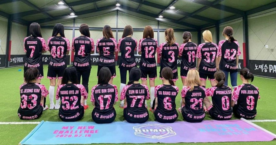Here are The Members of The Female Celebrity Soccer Team "FC Rumor" + Members Respond to Backlash
