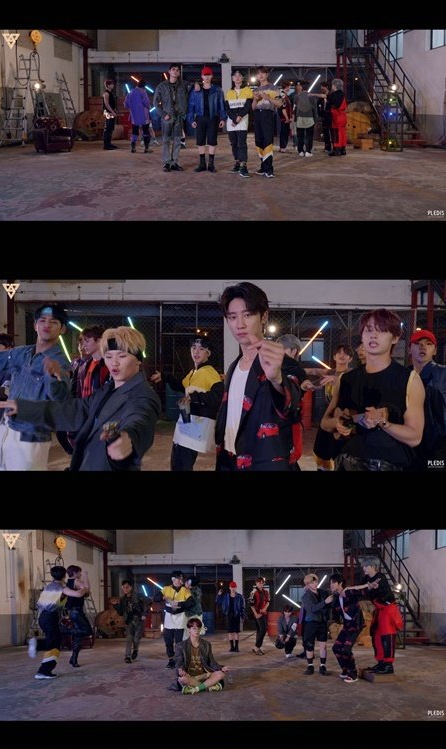 Seventeen, 'Left & Right' part switch choreography video released, gaiety