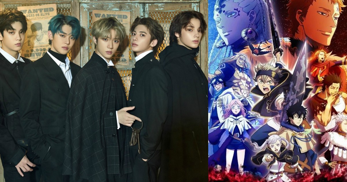 Black Clover Shares New Opening Performed by K-pop Group TXT