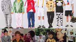 So Cute! Fan Shares Photos of BTS Members Recreating Their Childhood Photos