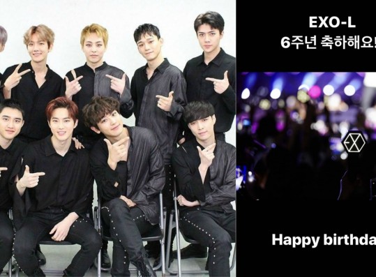 EXO-Ls Are Extremely Happy After EXO Lay and Chen Greet Them a 