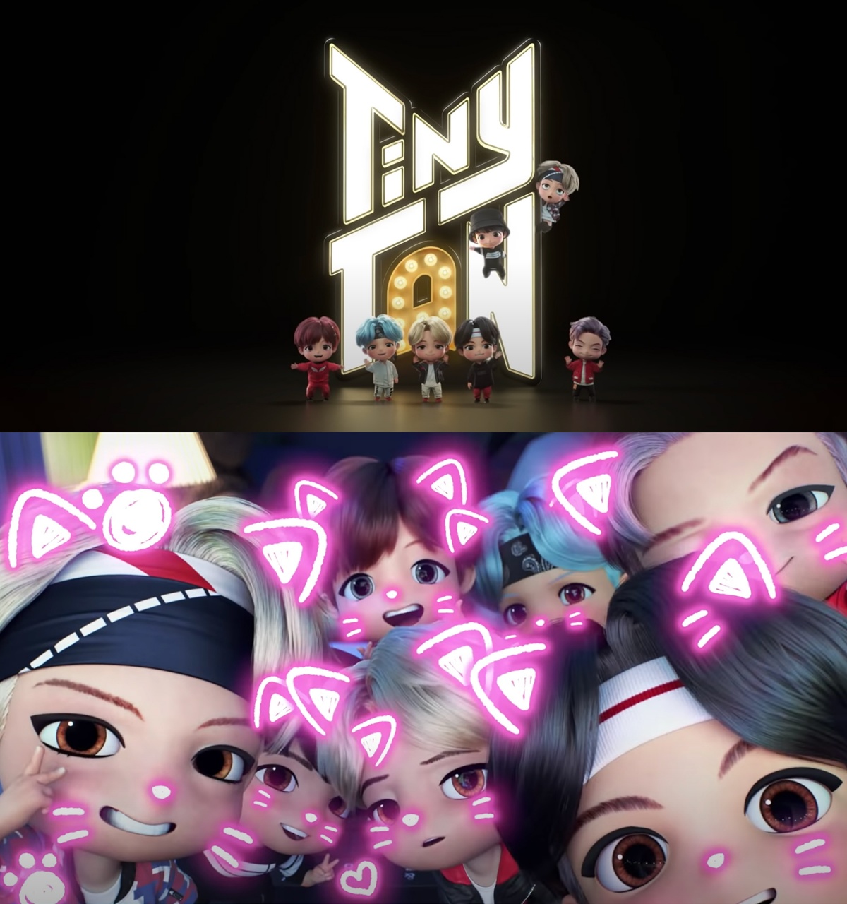 BTS unveils seven characters 'TinyTAN' that opened the magic door