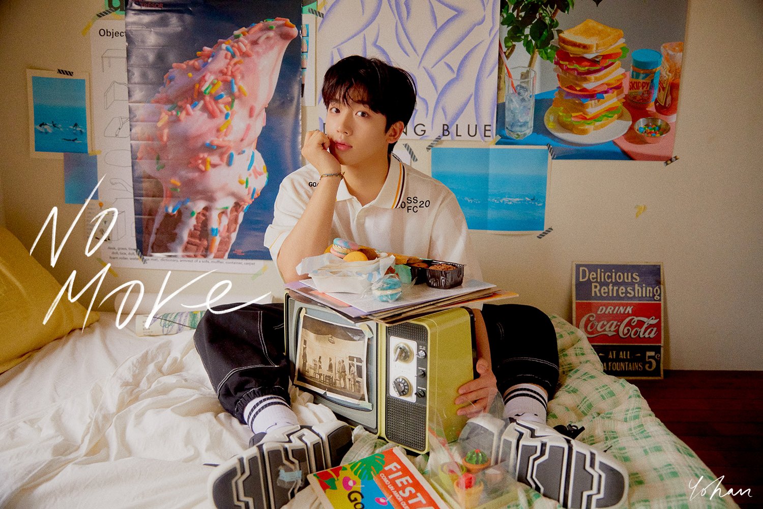 Kim Yo-han, a boyish visual, 'No More' concept photo