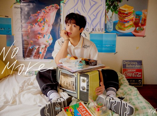 Kim Yo-han, a boyish visual, 'No More' concept photo