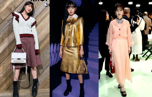 K-Pop Celebrities Take Over Fashion Week