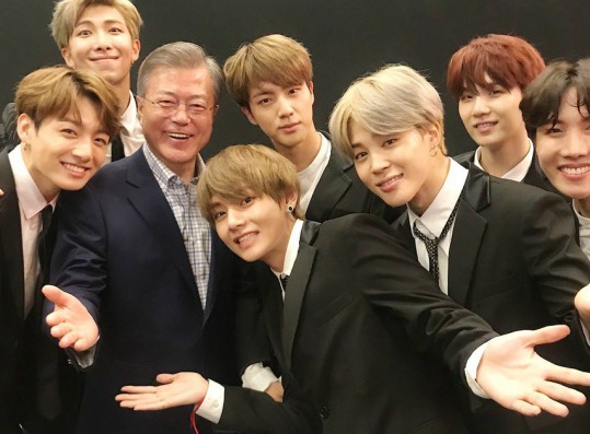 South Korean President Moon Jae In Congratulates BTS For Topping Billboard 