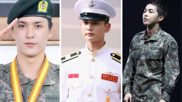 8 K-Pop Idols Who Are Returning From Military Service This Year | KpopStarz