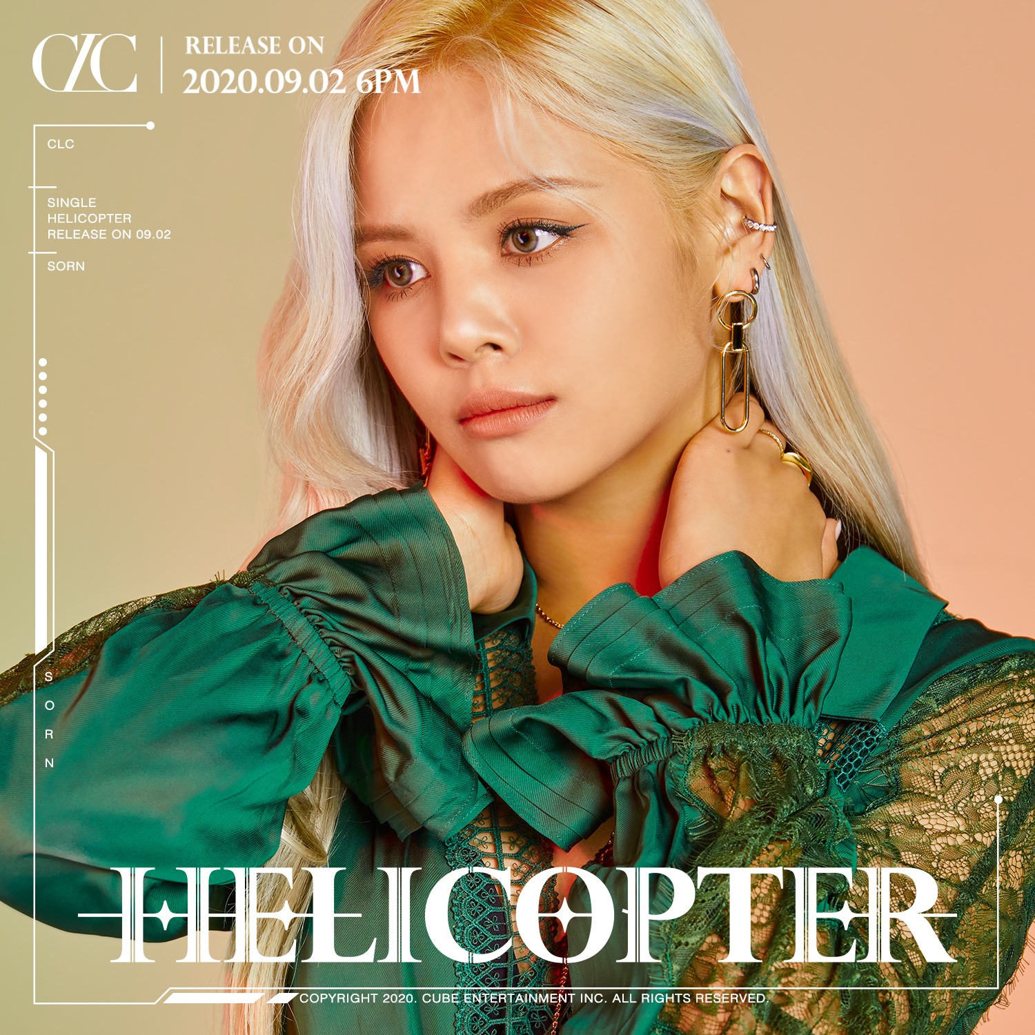 CLC, new song 'HELICOPTER' ranked 1st in 10 iTunes Top Song Charts, Global popularity