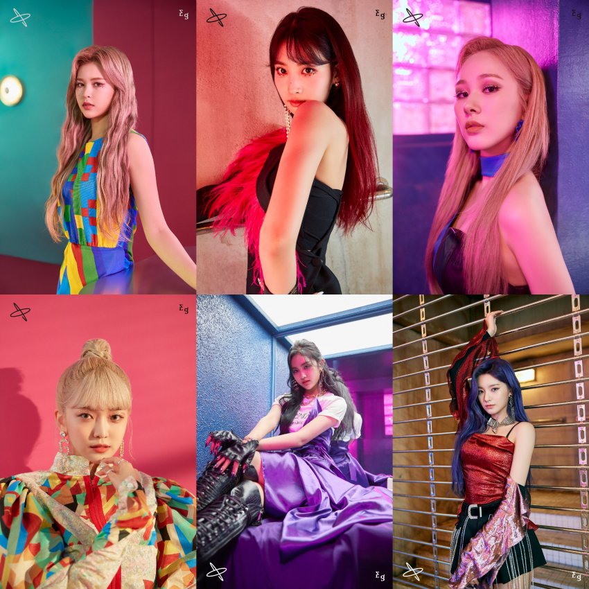 EVERGLOW, concept photo released, Overwhelming charisma 'intense'