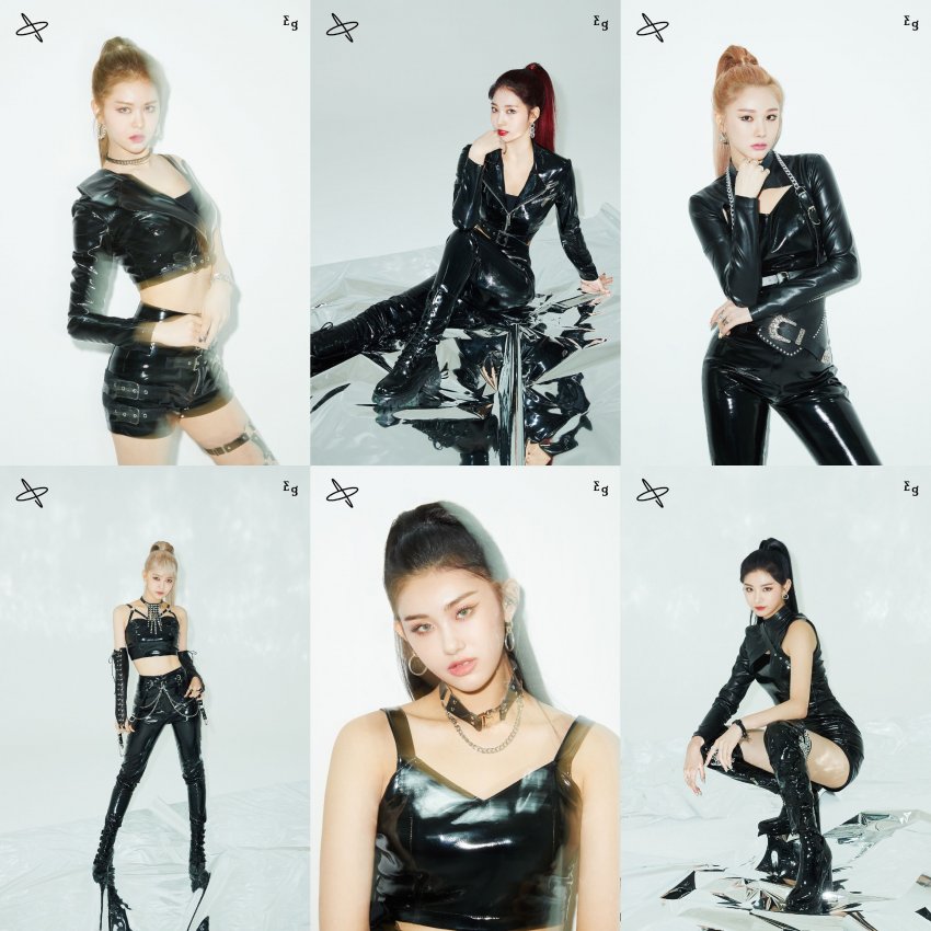 EVERGLOW, concept photo released, Overwhelming charisma 'intense'