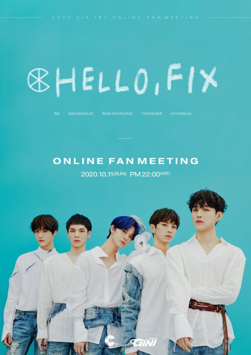 CIX will be meeting their global fans through their first-ever online fan meeting, 