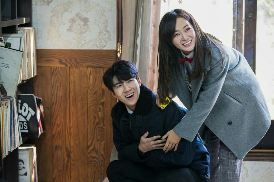 Sehun and Sejeong in "Busted"