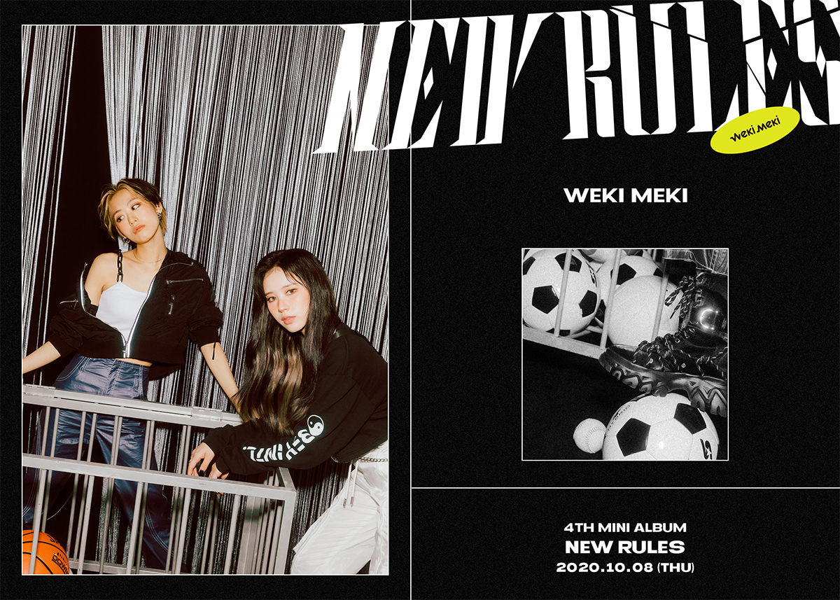 Weki Meki 'NEW RULES' concept photo released, Transformation of 'Weaver Girl'
