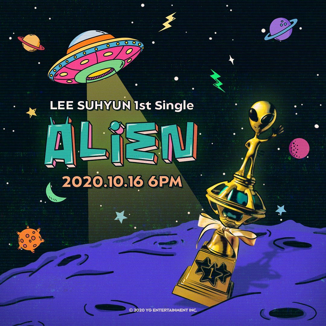 AKMU Lee Su-hyun, 'ALIEN' MV teaser released, animation collaboration