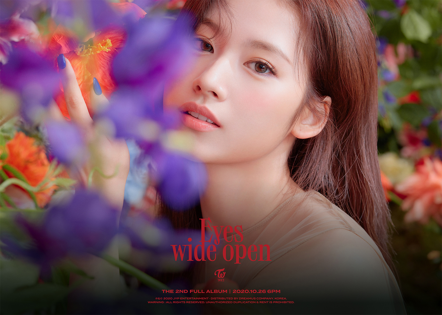 TWICE 'Eyes wide open' announced with goddess visual