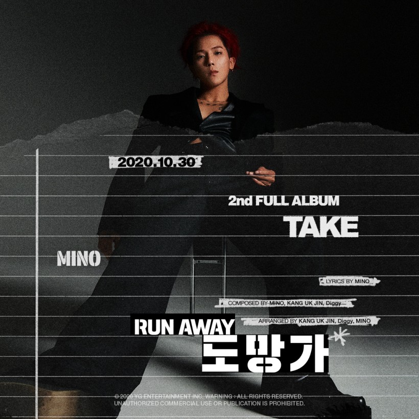 Song Mino's Title Poster for Upcoming Album 