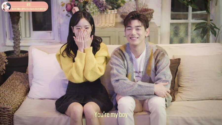 Eric Nam and APRIL Naeun Are a Cute Couple in Special Video for