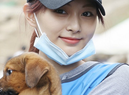 TWICE Member Tzuyu Warms Netizens Hearts After Fostering Two Dogs