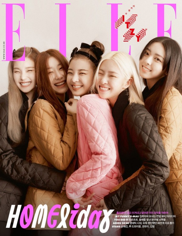 ITZY is Burberry's Muse for the Cover of Elle Magazine's December Issue -  KpopHit - KPOP HIT