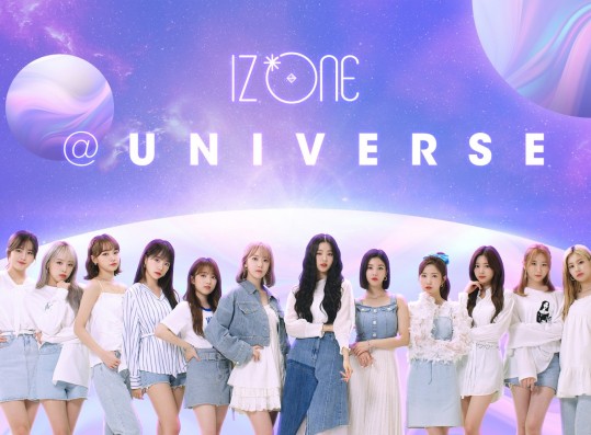 Visit IZ*ONE Planet on the UNIVERSE