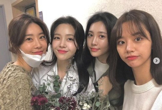 Girl S Day Members Reunite To Support Minah S Musical Kpopstarz
