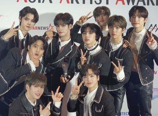 Cravity on The 2020 Asia Artist Awards