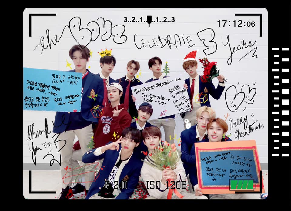 THE BOYZ, 3rd anniversary new song 'Christmassy!' Announcement, Teen Wintersong