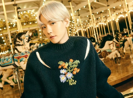 Exo Baekhyun releases new song'Amusement Park' on the 21st, Sweet love song