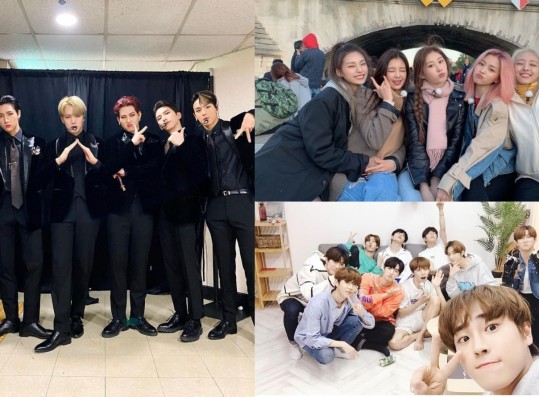MONSTA X, ITZY and Golden Child