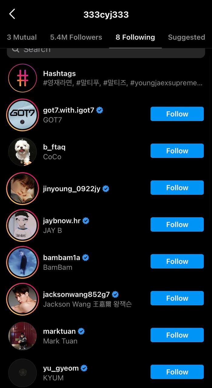 J.Y. Park Unfollows GOT7’s Bambam, Mark, and Jinyoung + Bambam Shades Him on Twitter
